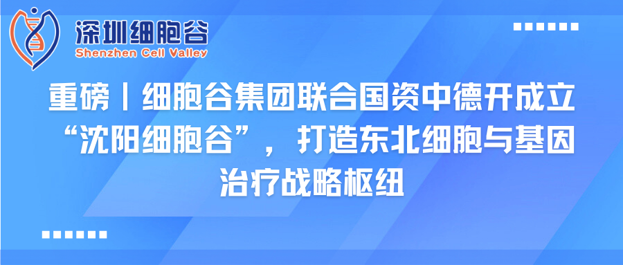 重磅｜凯发天生赢家一触即发首页集团联合国资中德开创建“沈阳凯发天生赢家一触即发首页”，打造东北细胞与基因治疗战略枢纽
